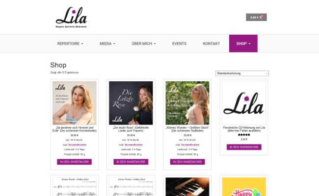 Homepage Lila Voice
