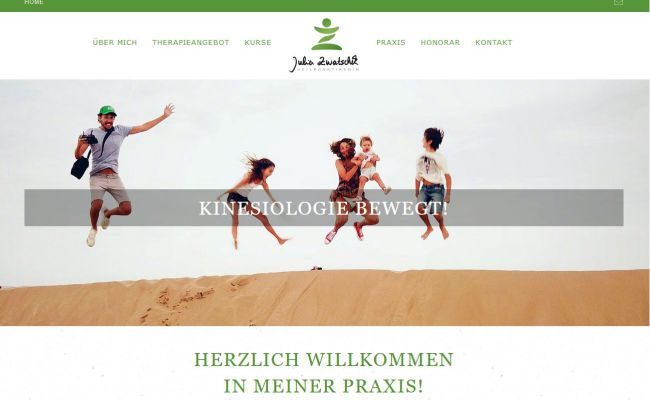 Homepage Heilpraktikerin Julia Zwatschek