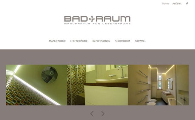 Homepage Bad und Raum