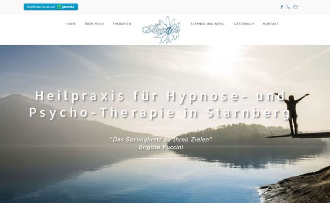 Homepage Heilpraxis für Hypnose- und Psycho-Therapie